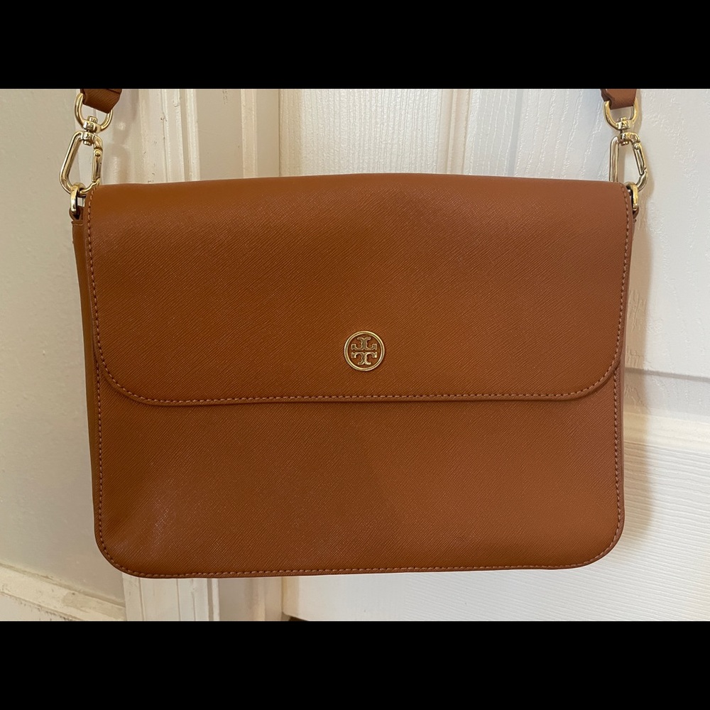 Tory Burch cross body messenger bag